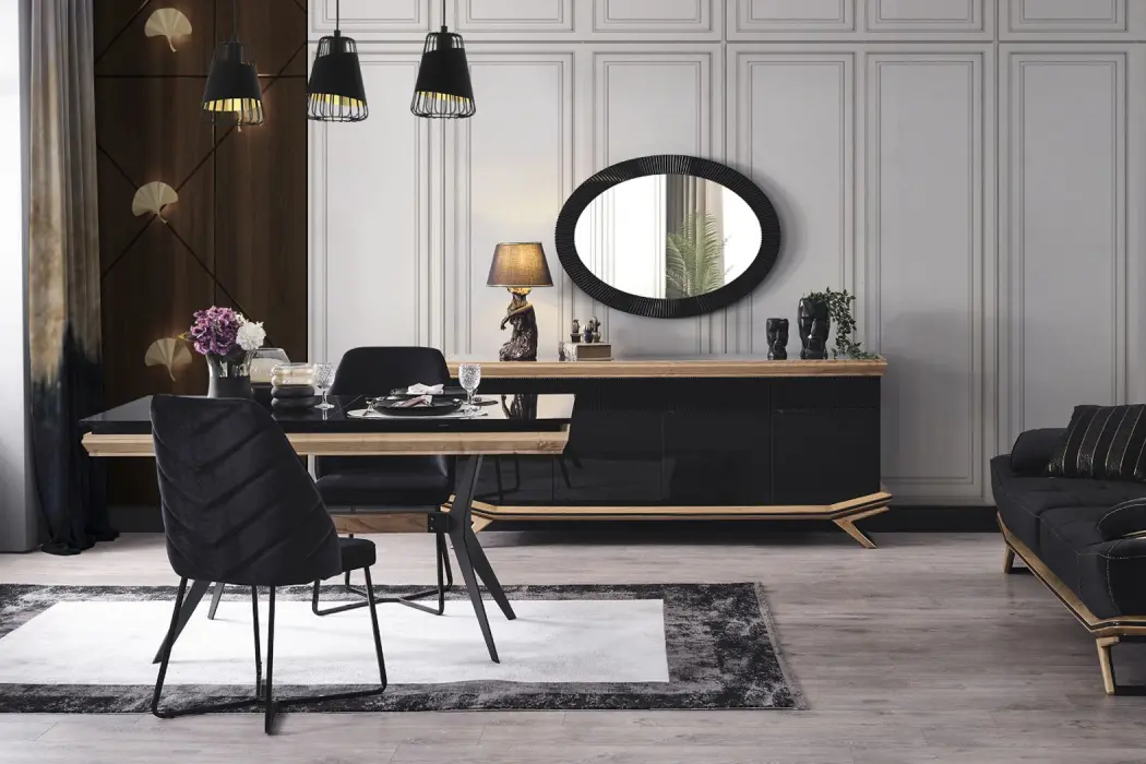 Ocean Wooden Dining Room Set