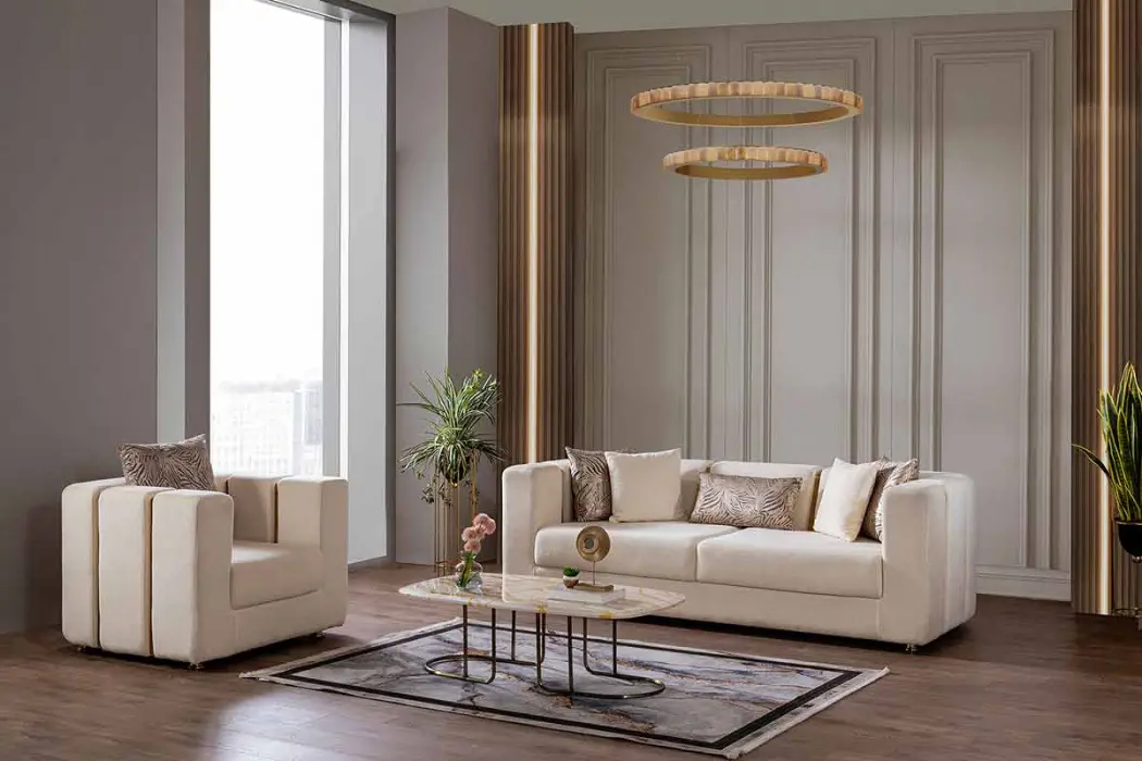 Nepal - Three-Seater Sofa