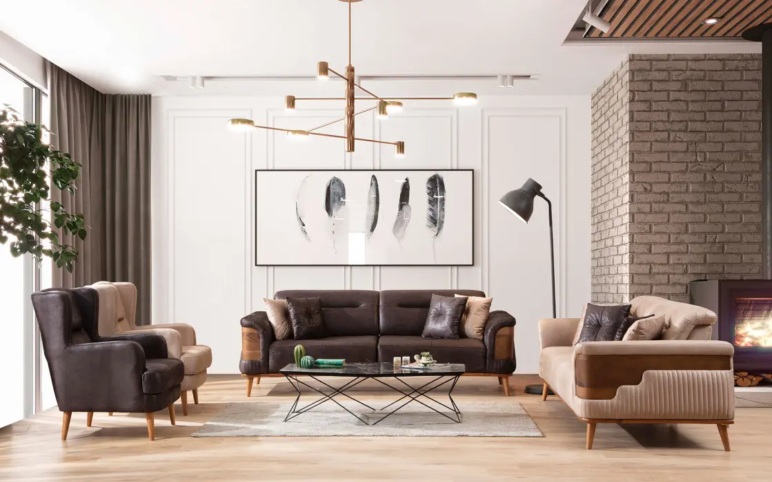 Troy Sofa Set