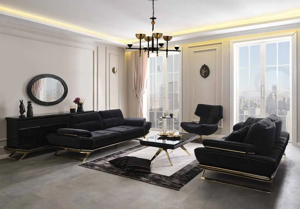 Wow Gold Sofa Set