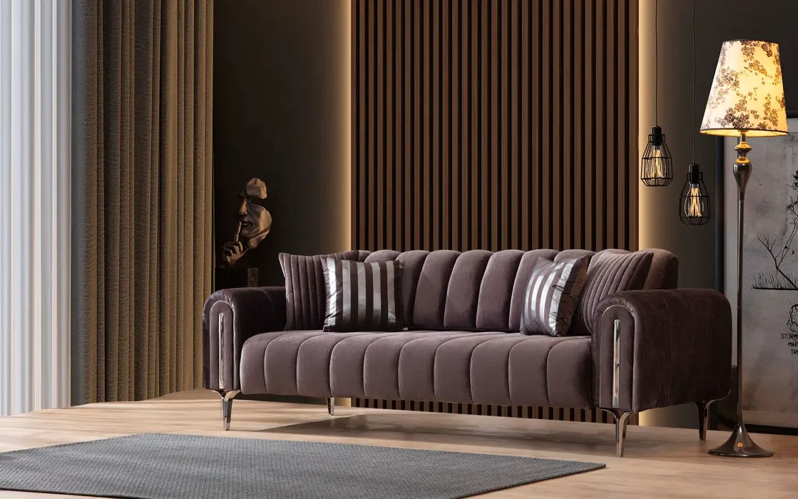 Nero - Three-Seater Sofa
