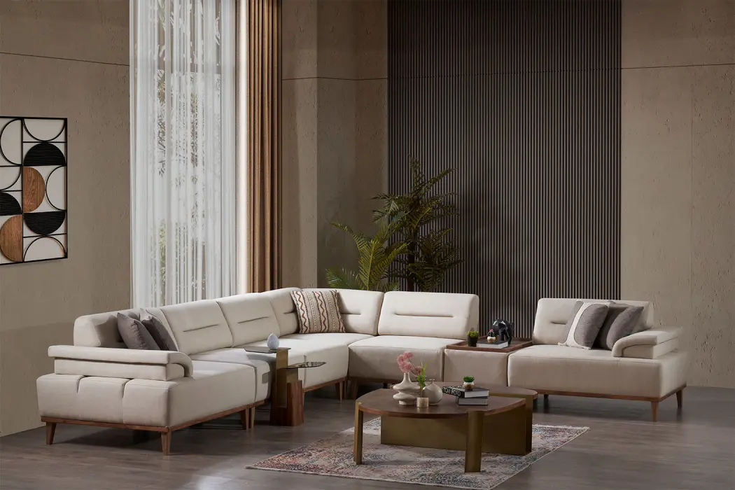 Slow Corner Sofa Set