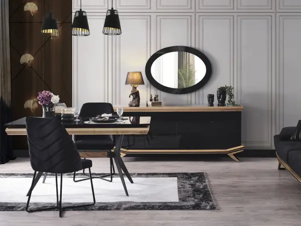 Ocean Wooden Dining Room Set