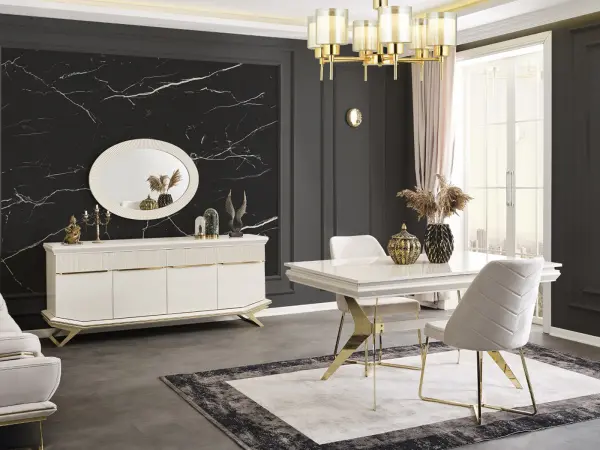 Angel Gold Dining Room Set