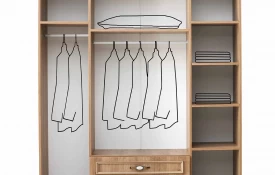 Irmak Oak Four-Door Cabinet