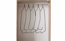 Irmak Oak Anthracite Two-Door Cabinet