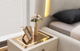 Luzzi Köşe Dolaplı Yatak Odası Takımı  