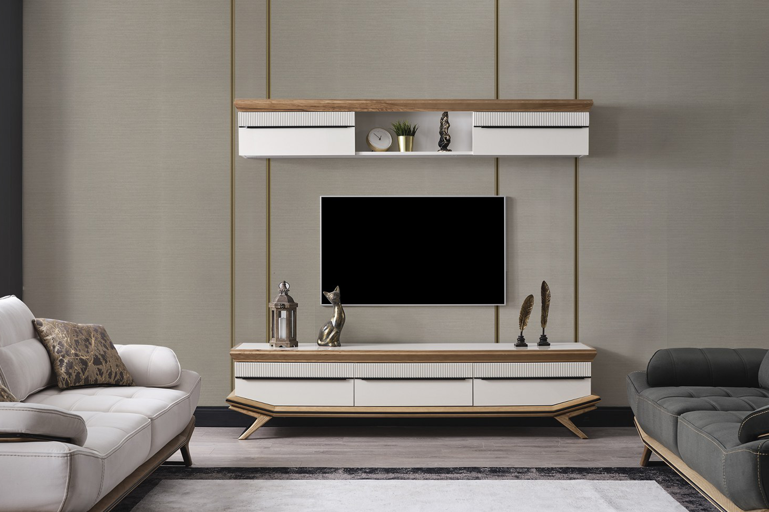 Elize Wooden Dining Room - Unit